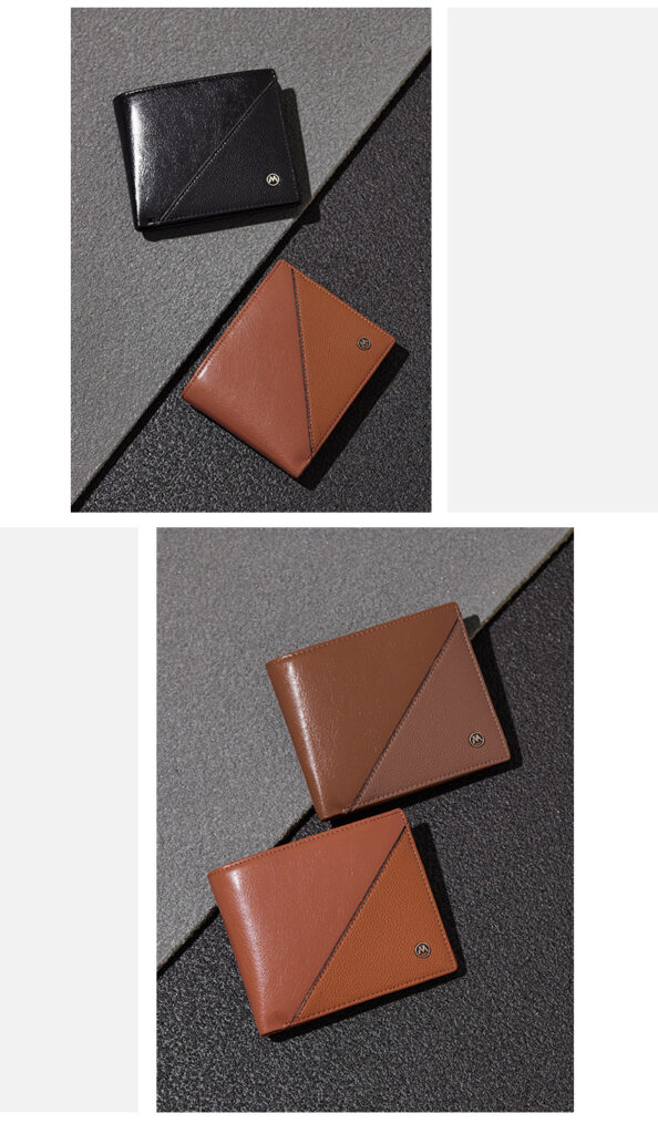RFID Protected Mandu Branded Premium Leather Wallet with Gift Box