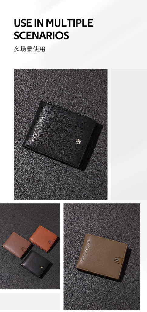 RFID Protected Mandu Branded Original Leather Wallet