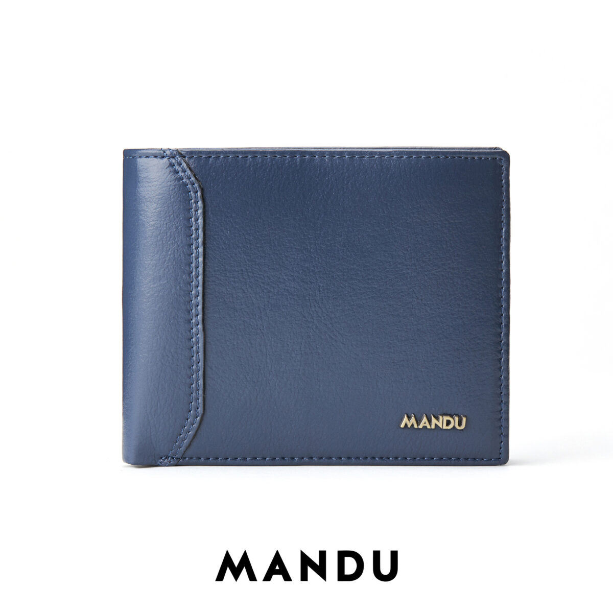 Mandu Branded Premium Quality Genuine Leather Wallet (RFID) with Branded Gift Box
