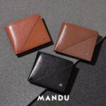 RFID Protected Mandu Branded Premium Leather Wallet with Gift Box