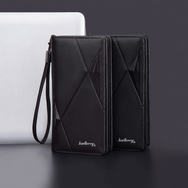 Baellerry Branded Top-Quality Large Space Long Wallet